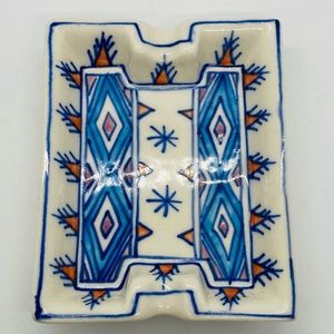 Vintage Italian Boho Trinket Dish 5”